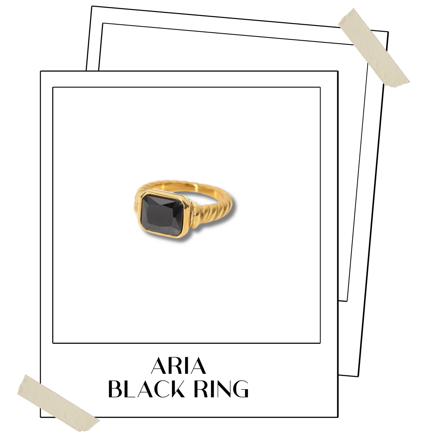 ARIA BLACK RING