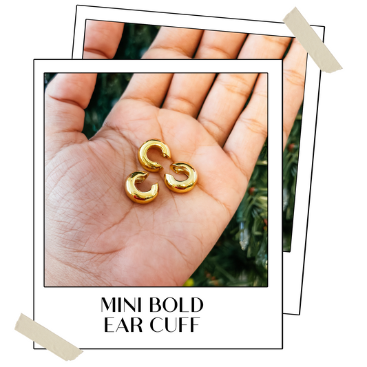 Mini bold earcuff