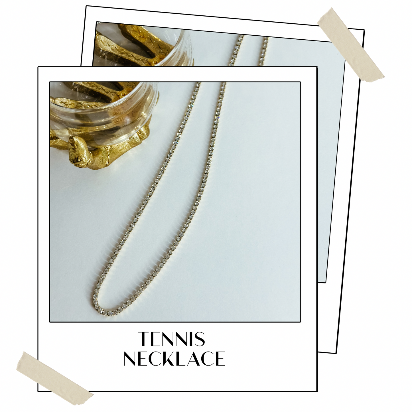 Tennis necklace