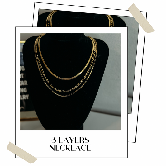 3 Layers necklace