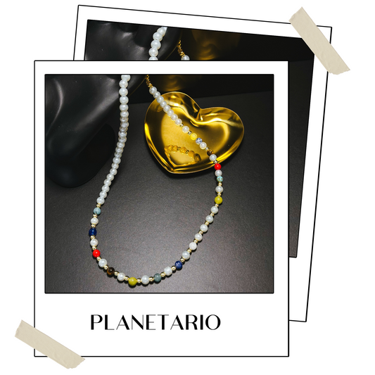 Planetario men's necklace