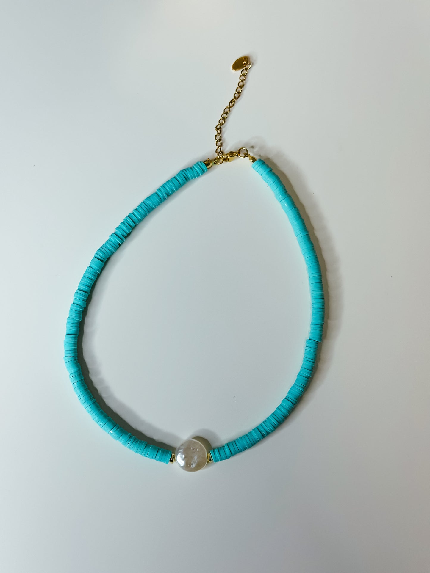 Aqua necklace